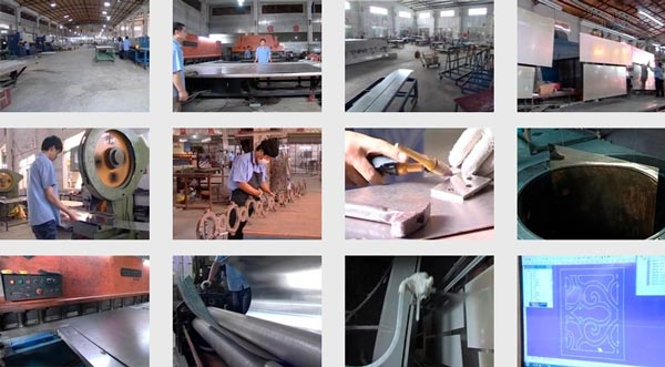 xưởng gia công inox