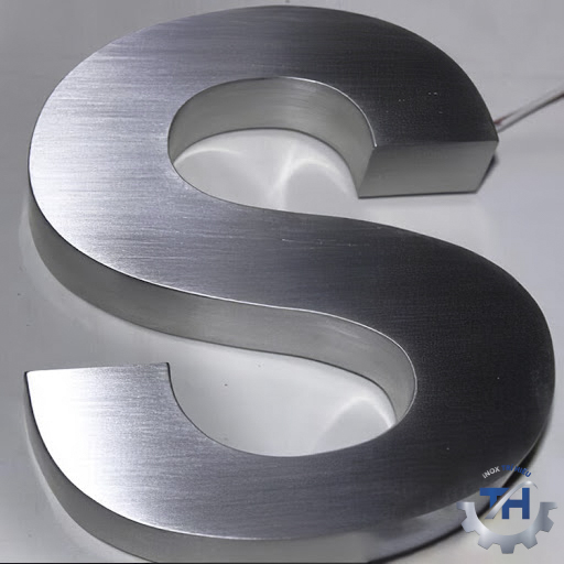 inox xước trắng